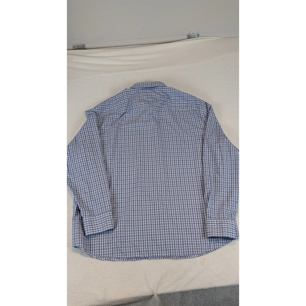 UNTUCKit Men's Check Dress Shirt Long‎ Sleeve Button Down Collared Shirt